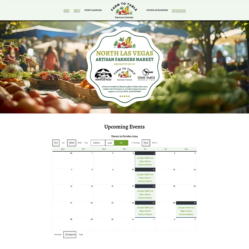 Farm To Table Farmers Market